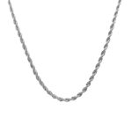 ROPE (SILVER) 3mm Chain