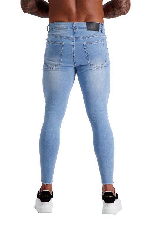 AG14 MUSCLE FIT JEANS back
