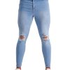 AG14 MUSCLE FIT JEANS front