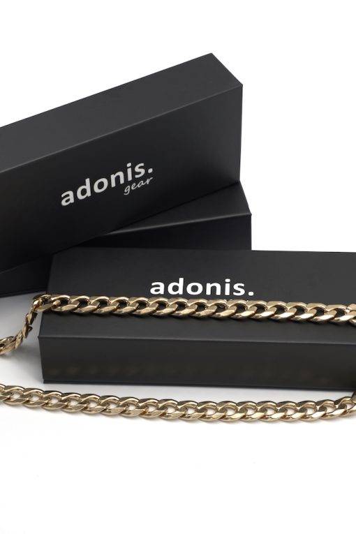 Adonis.Gear CUBAN (GOLD) 12mm Chain Box Website