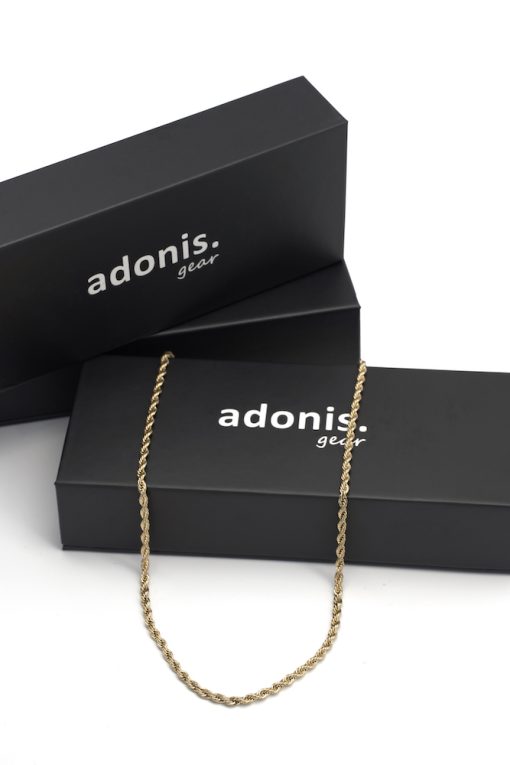 Adonis.Gear ROPE (GOLD) 3mm Chain Box Website
