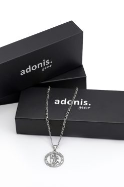 Adonis.Gear ST. CHRISTOPHER (SILVER) Pendant + Chain Box Website
