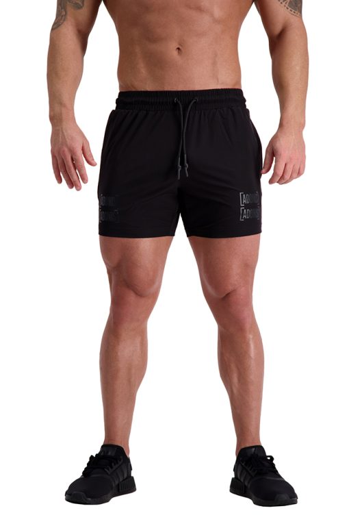 AG57 DEFINING (Black) 5″ Shorts Front