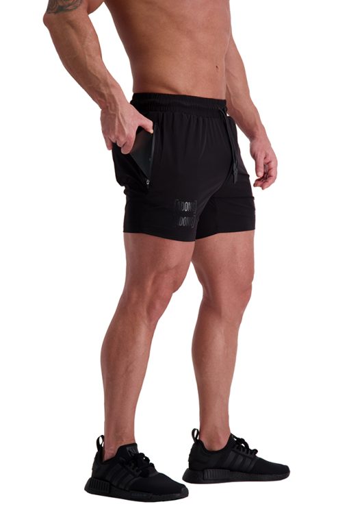 AG57 DEFINING (Black) 5″ Shorts Side 2