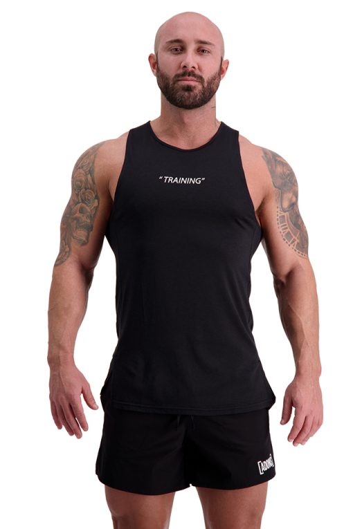 AG63 TRAINING (Black) Tank Top Front