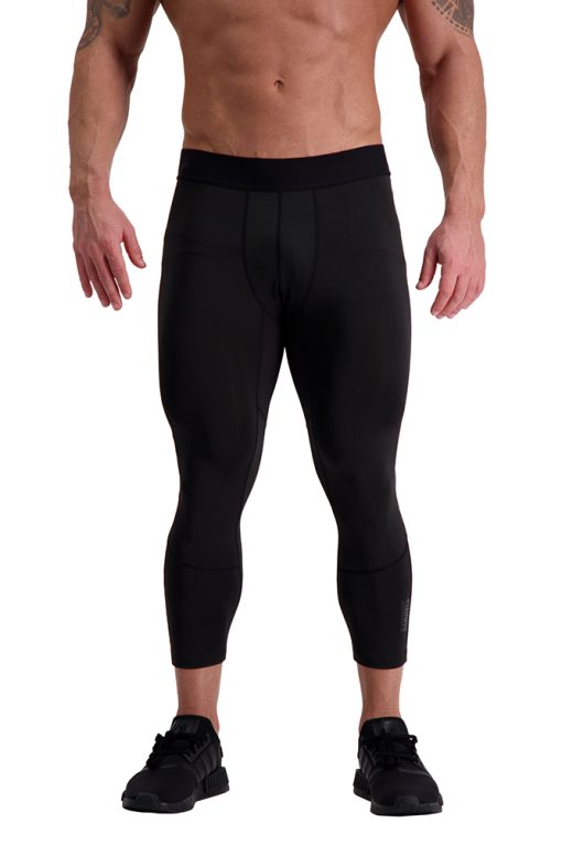 AG56 DEFINING (Black) 7_8 Training Tights Front