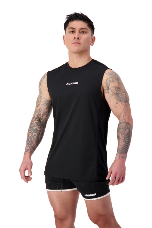 AG82 ENVY Black Muscle Tank LIMITED EDITION Side