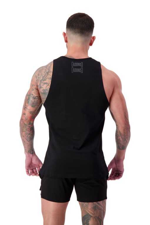 AG86 BLKOUT Black Tank Top LIMITED EDITION Back