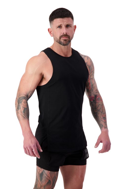 AG86 BLKOUT Black Tank Top LIMITED EDITION Side 2
