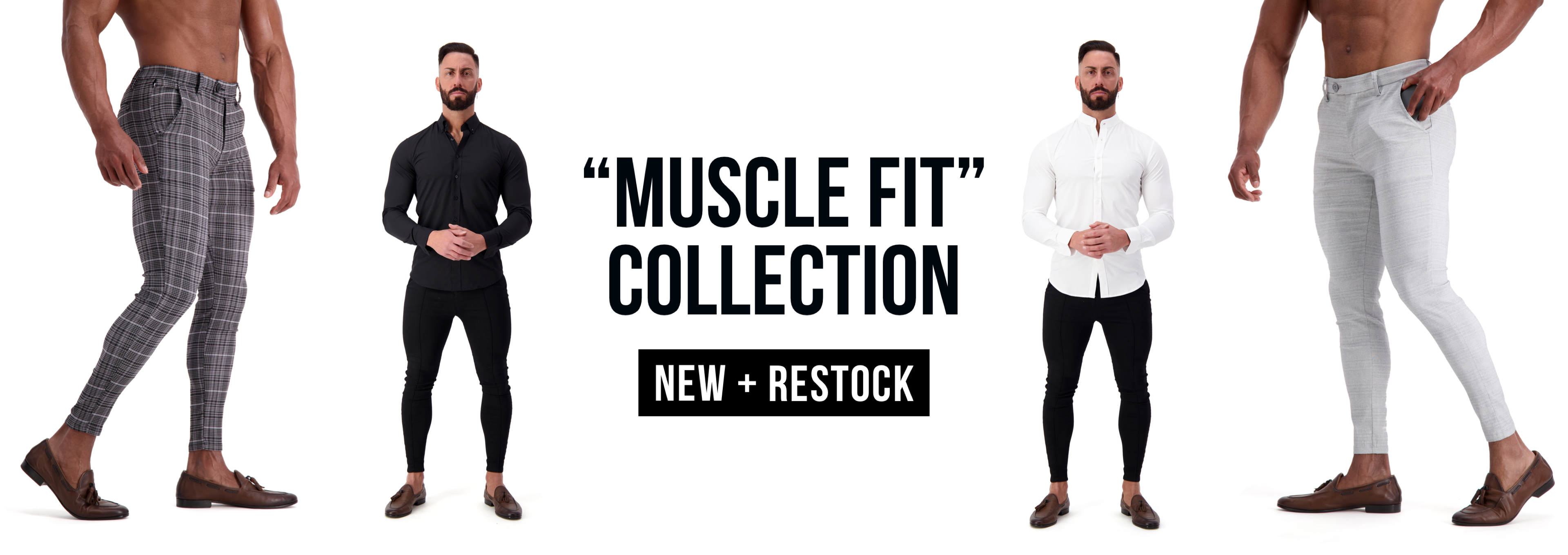 Muscle Fit Collection Banner