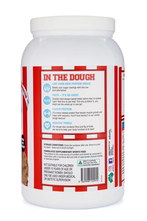 PROTEIN COOKIE DOUGH (Casein Protein) - Double Choc Hazelnut Features