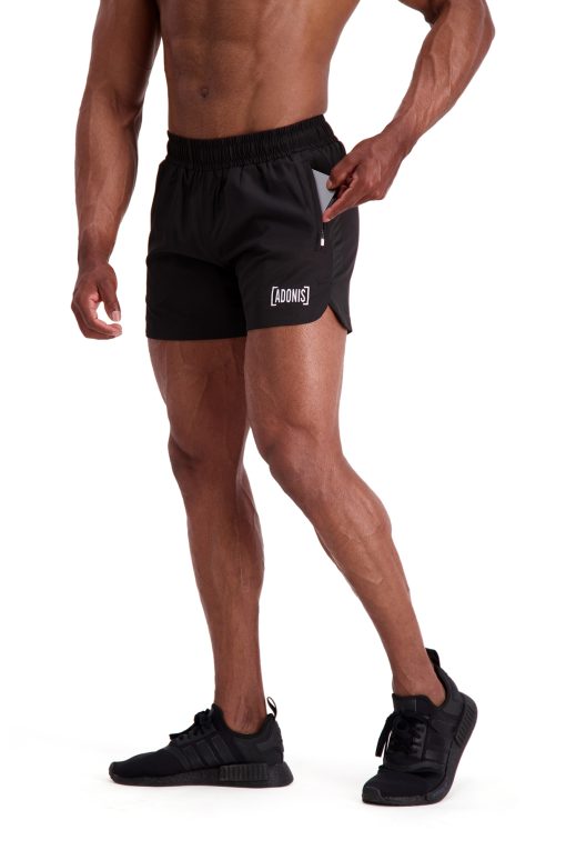 AG94 (Black) 5" Squat-Tech Shorts Side