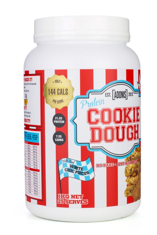 PROTEIN COOKIE DOUGH (Casein Protein) - CARAMELISED COOKIE Calories