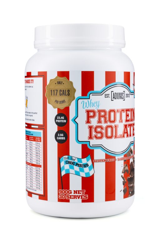 WHEY PROTEIN ISOLATE 100 WPI DOUBLE CHOCOLATE Calories