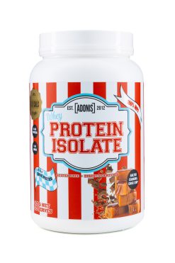 WHEY PROTEIN ISOLATE (100% WPI) - SALTED CARAMEL CHOC CHIP Front