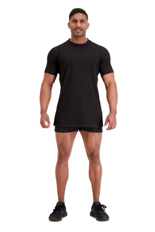 AG99 DESTROY Black T Shirt Full Body