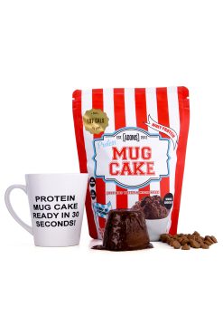 Protein Mug Cake Double Chocolate 400g Front Promo