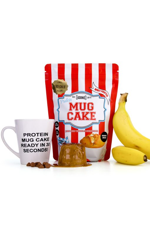 Protein Mug Cake Banana Bread 400g Front Promo
