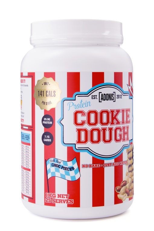 PROTEIN COOKIE DOUGH Casein Protein Caramel Peanut Butter Calories