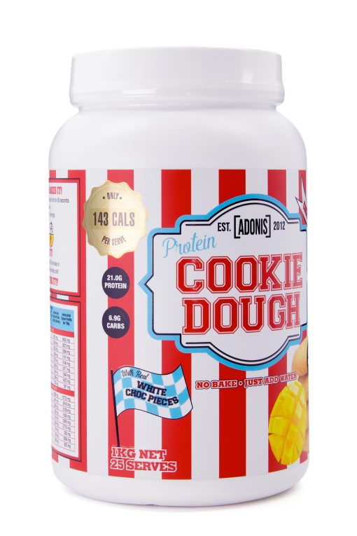 PROTEIN COOKIE DOUGH (Casein Protein) - Mango Vanilla Calories