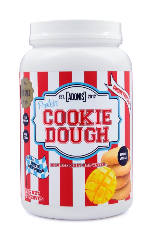 PROTEIN COOKIE DOUGH Casein Protein Mango Vanilla Front