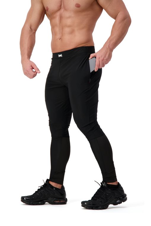 AG105 UNDISPUTED (Black) Track Pants Side