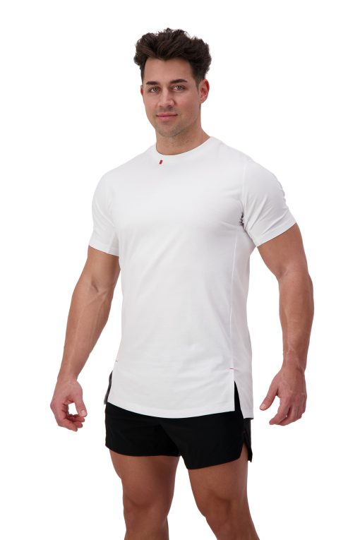 AG108 UNDISPUTED (White) T-Shirt Side