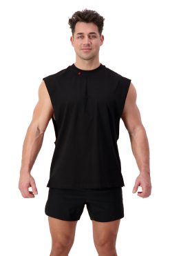 AG109 UNDISPUTED (Black) Muscle Tank Front