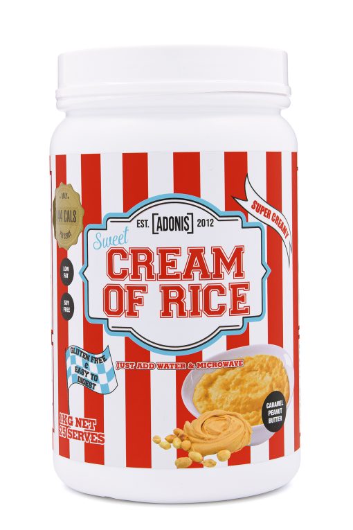 Sweet Cream Of Rice (Caramel Peanut Butter) Front