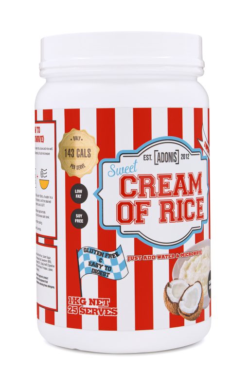 Sweet Cream Of Rice Coconut Vanilla Calories