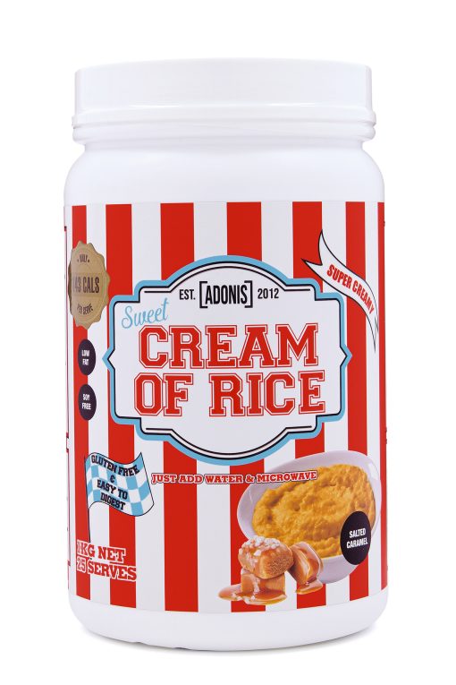 Sweet Cream Of Rice (Salted Caramel) Front