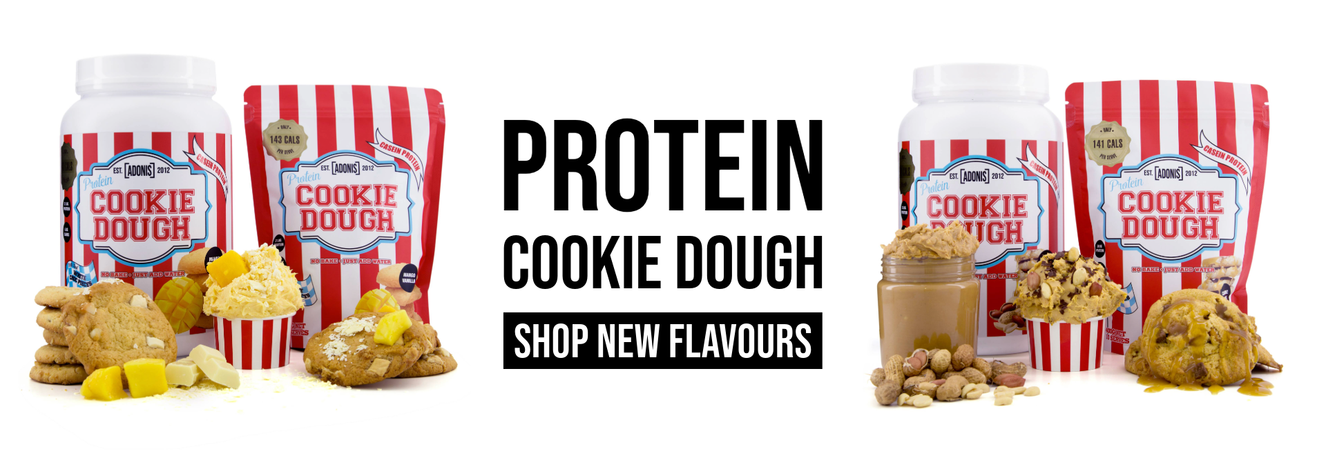 New Protein Cookie Dough Flavours