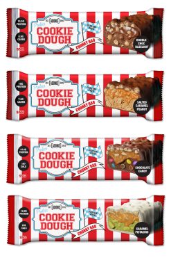 4 Flavours Protein Cookie Dough Chunky Bars